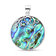 Royal Bali Collection Abalone Shell Round Pendant in Sterling Silver