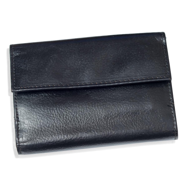 Close Out Deal Black Genuine Leather Wallet