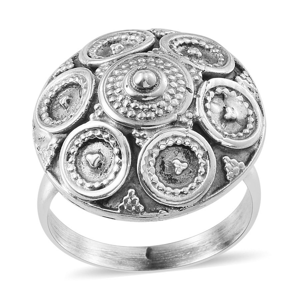 Tribal Collection of India Sterling Silver Ring, Silver wt 5.99 Gms.