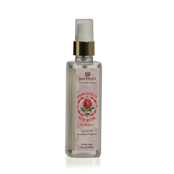 (Option 4) Just Herbs Rose Water Spray (100 ml)