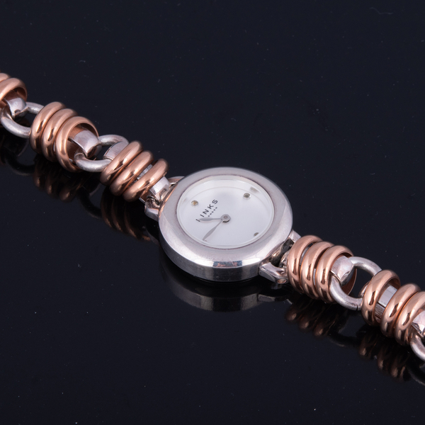 Links Of London White Dial Sweetie Bracelet Watch In Rose Gold Silver Colour Up To 8in 666 Tjc Links Of London White Dial Sweetie Bracelet Watch In Rose Gold Silver Colour Up To 8in 666 Tjc