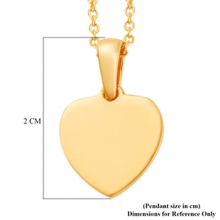 14K Gold Overlay Sterling Silver Pendant With Chain
