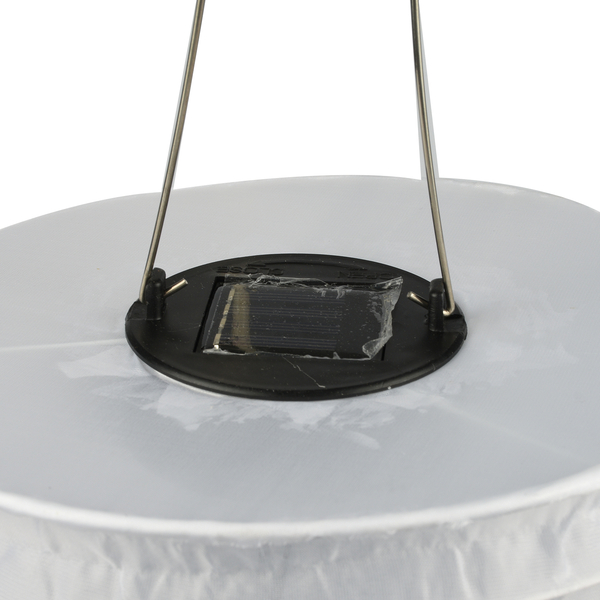20 LED Solar Lantern (Dia. 90x20 cm) - White
