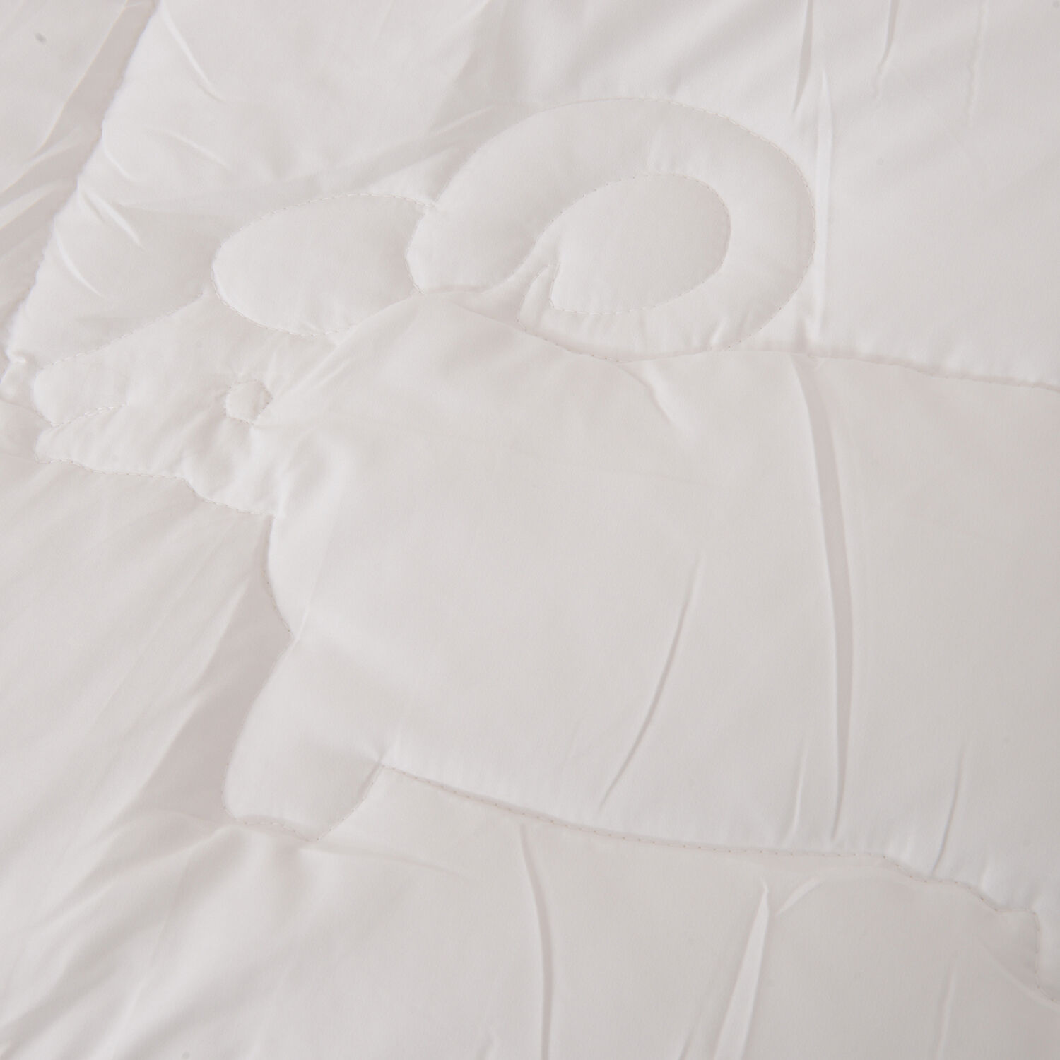 Luxury Wool Rich Filled Single Duvet with Gold Piping  (Size 200x135 Cm) - Cream Colour