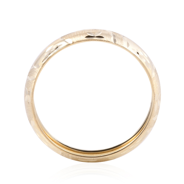 Royal Bali Collection - 9K Yellow Gold Band Ring