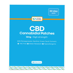 Tower Health: Tower Health CBD Patches - 30 Patches (12MG)