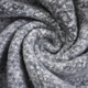 Elegant Checkered Pattern Scarf (Size 184x48 Cm) - Black & Grey