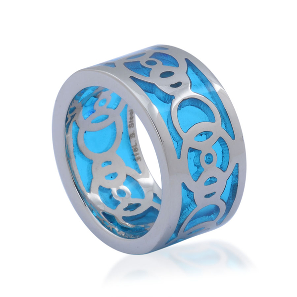 Ring in Stainless Steel with Resin