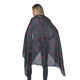 Perfect Gift LA MAREY 100% Mulberry Silk Polka Dot Pattern Scarf (Size 160x110 Cm) - Black & Red