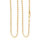 Hatton Garden Close Out Deal - 9K Yellow Gold Belcher Necklace (Size - 20) with Lobster Clasp, Gold Wt 3.80 Grams
