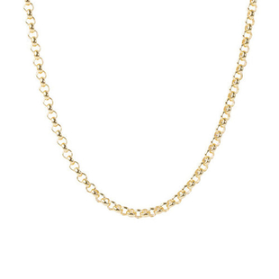 Hatton Garden Close Out 9K Yellow Gold Belcher Necklace (Size 22) with Lobster Clasp, Gold wt 21.50 