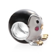 Charmes De Memoire - Platinum and Yellow Gold Overlay Sterling Silver Enamelled Penguin Charm