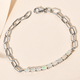 Ethiopian Welo Opal Bracelet (Size - 7.5) in Platinum Overlay Sterling Silver 1.29 Ct,