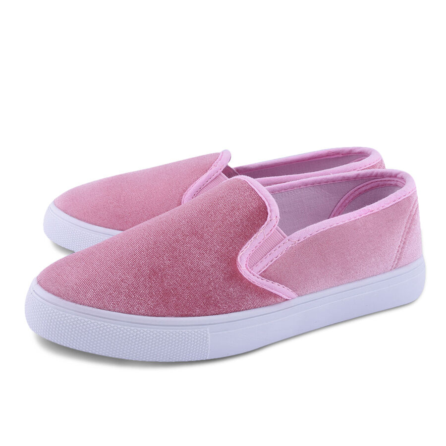 Pink Slip On Womens Shoes
