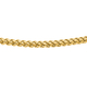 Hatton Garden Close Out Deal 9K Yellow Gold Spiga Necklace with Lobster Clasp (Size 20), Gold Wt. 8.