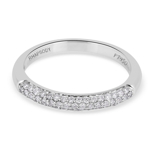 RHAPSODY 950 Platinum Diamond Ring 0.25 Ct