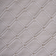 100% ACRYLlC Diamond Pattern Knit Scarf with Tassels and Beads (Size 150x56 Cm) - Beige