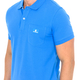 Karl Lagerfeld - Mens Basic Polo Short Sleeve - Blue Size S