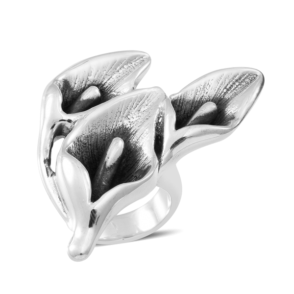 Designer Inspired Sterling Silver Ring, Silver wt 10.20 Gms.