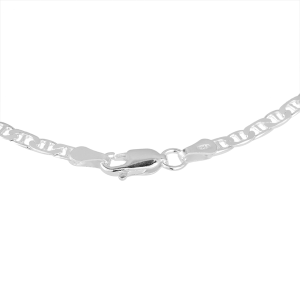 Close Out Deal Sterling Silver Marina Chain (Size 16), Silver wt 6.70 Gms.