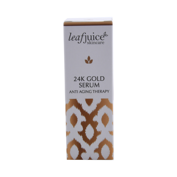 LeafJuice: 24K Gold Anti-Aging Facial Serum - 30ml