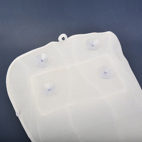 3D Gridding Screen Cloth Bathtub Backpad (Size 121x48Cm)