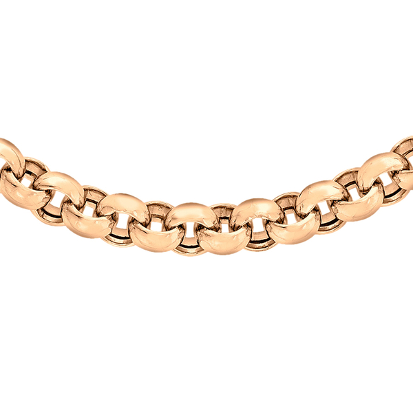 Close Out Deal Belcher Necklace Size 18 in 9K Rose Gold 17.50 Grams