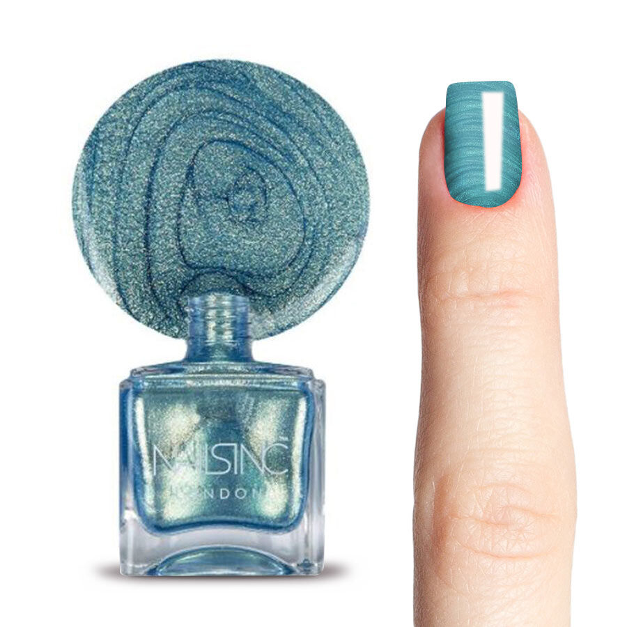 Nails Inc: Selfmade Mermaid - 14ml & Iridescent Blue - 14X2 ML