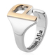 Personalised Engravable Initial P RIng
