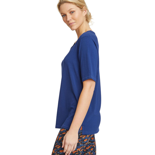 Thought Bamboo Base Layer Tee (Size 10) - Sapphire Blue