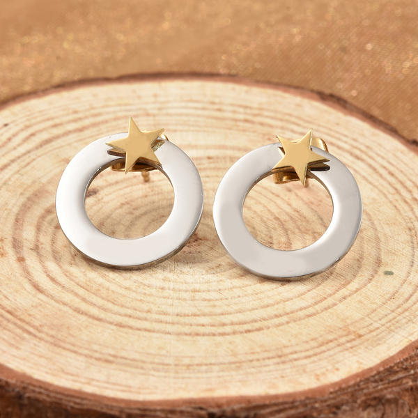 Earring Pure White Stainless Steel