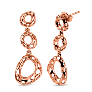 RACHEL GALLEY Versa Collection - 18K Vermeil Rose Gold Overlay Sterling Silver Dangling Earrings (Wi