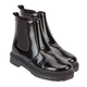 Manchester Closeout Black High Shine Chelsea boot