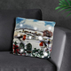 Lesser & Pavey Christmas Robin LED Cushion (Size:40x40x12Cm) - Multi