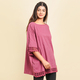 TAMSY 100% Cotton Top - (One Size 8-18) - Pink