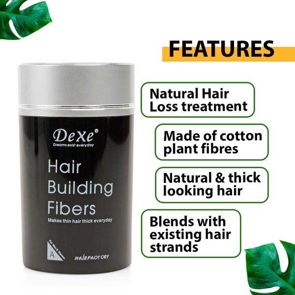 DeXe: Hair Building Fibres - Light Brown