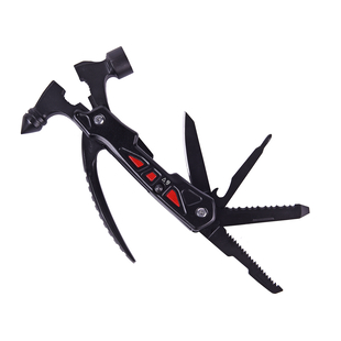 12 in 1 Multifunction Tools with Safety Lock in Black