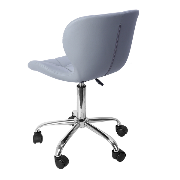 Office Desk Chair with 360 Degree Swivel & Adjustable Height - (Size W50xH50xL77cm)- Light Grey