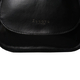 ASSOTS LONDON Nicola Genuine Smooth Leather Fully Lined Saddle Bag (Size 20x19x8 Cm) - Black