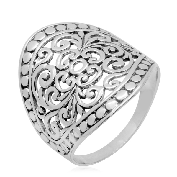 Royal Bali Collection Sterling Silver Ring, Silver wt 4.98 Gms.