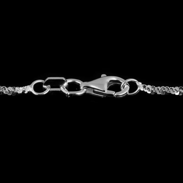 One Time Close Out Deal- Italian Made- Sterling Silver Margherita Chain (Size 36) with Lobster Clasp