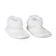 100% Acrylic Double Layer Chunky Sock Indoor Antislip Faux Fur Slipper - White
