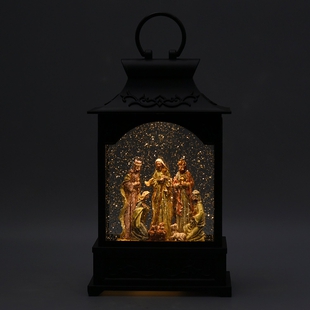 Holy Family Lantern with Music and USB Cable (Require 3xAA Battery Not Included)
