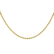 Italian Made - 9K Yellow Gold Rope Necklace (Size - 20), Gold Wt. 4.40 Gms