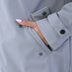 LA MAREY Faux Leather Hoodie Jacket in Grey (Size S, 8-10)