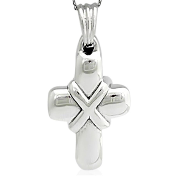 Thai Statement Collection Sterling Silver Cross Pendant, Silver wt 6.50 Gms.