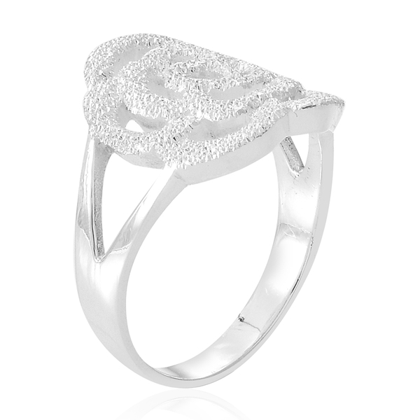 Designer Inspired Sterling Silver Ring, Silver wt 7.10 Gms.