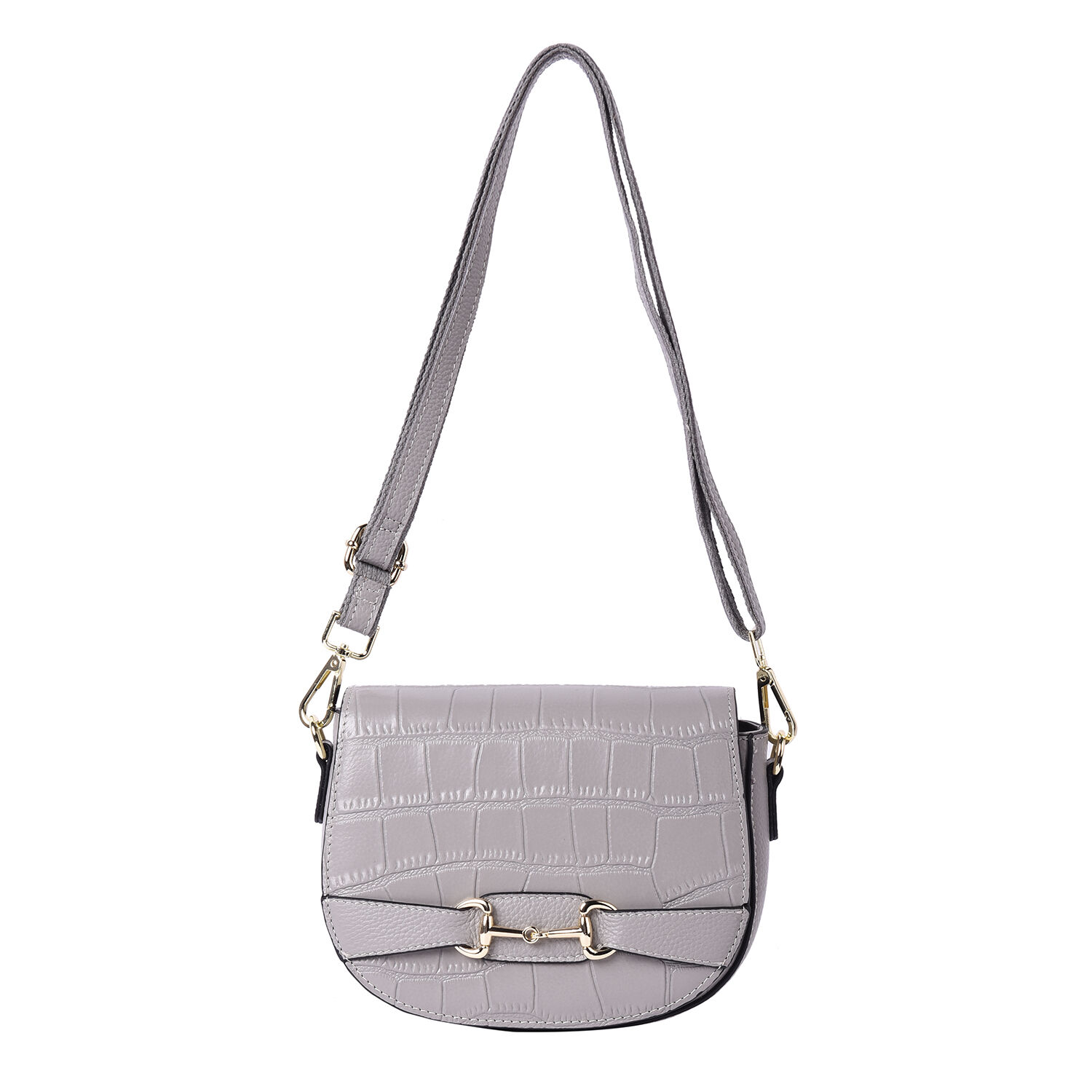 grey leather crossbody bag uk