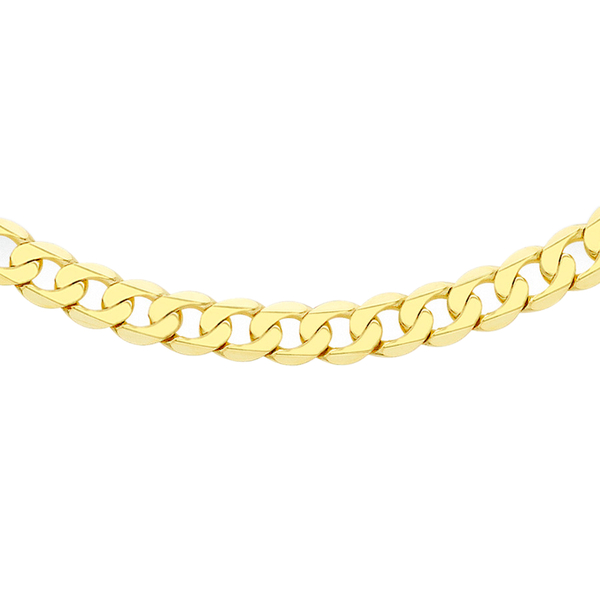Close Out Deal Italian 9K Y Gold Diamond Cut Curb Chain (Size 20), Gold Wt 18.20 Gms.