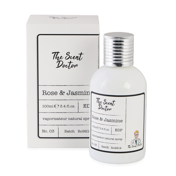 The Scent Doctor: Rose & Jasmine Eau De Parfum - 100ml
